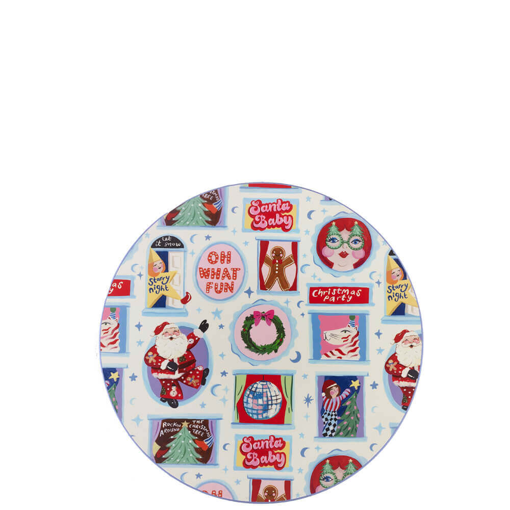 Eleanor Bowmer Set of 4 Festive Icons Placemats